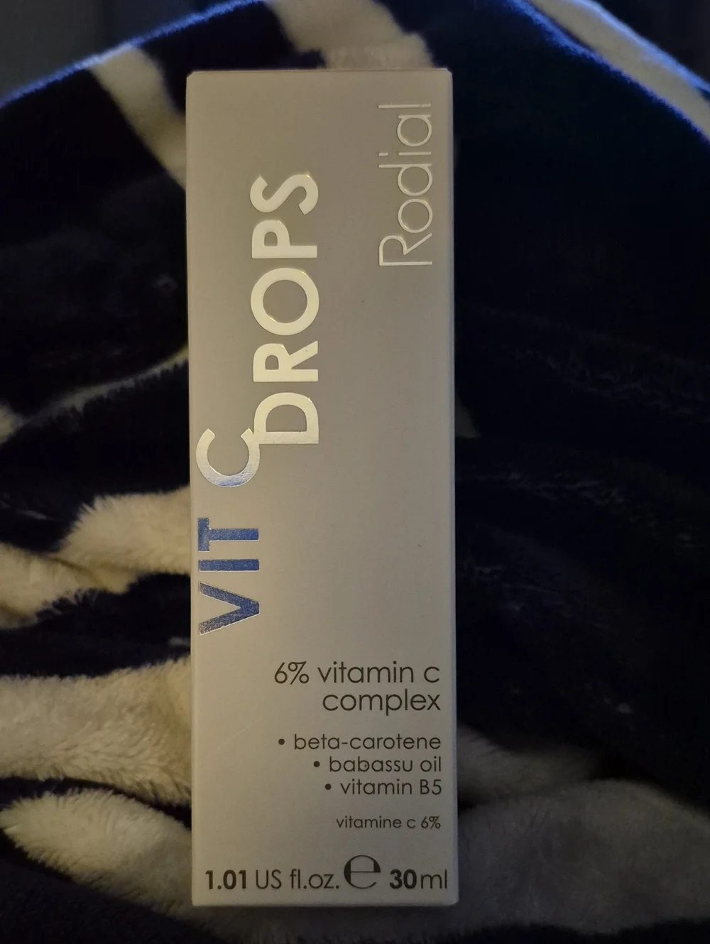 Rodial VIT C Drops Serum – White & Silver Packaging